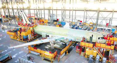 赛象科技：成为空客天津A320系列飞机第二条总装线项目飞机大部件运输工装夹具第一中标候选人，投标报价5.33亿元|界面新闻 · 快讯